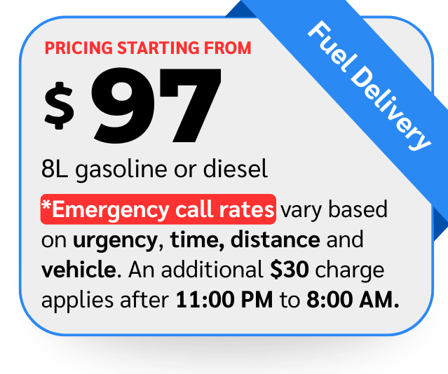 Fuel Delivery Price | GRA | Vancouver | Burnaby | Richmond