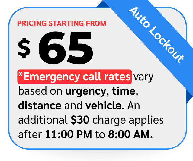 Auto Lockout Price | GRA | Vancouver | Burnaby | Richmond